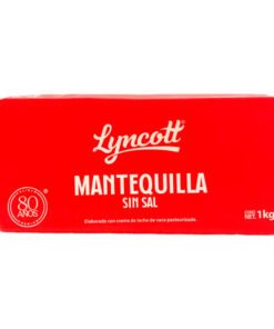 Mantequilla sin sal Lyncott