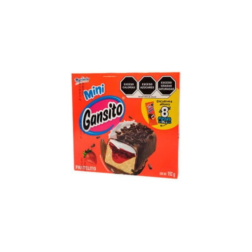Caja de mini gansito Marinela