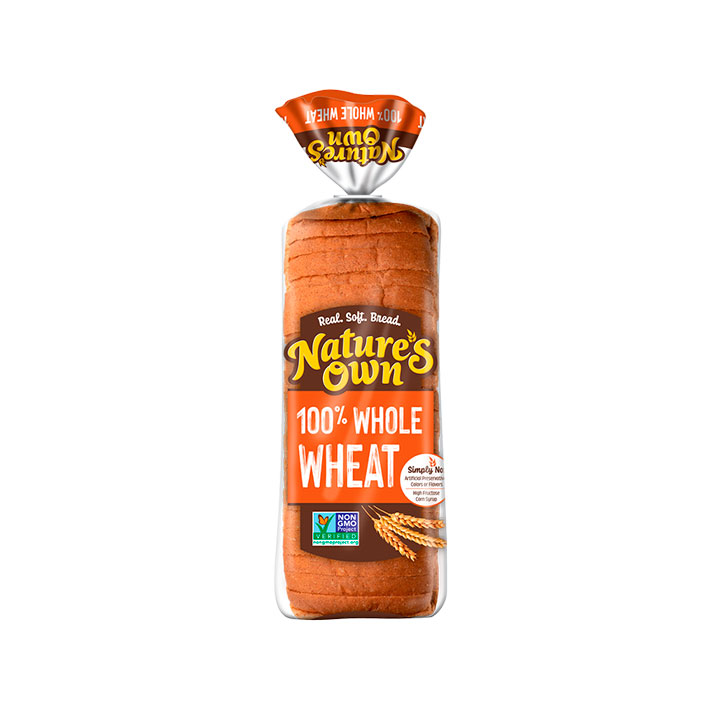 Pan de trigo entero Natures Own