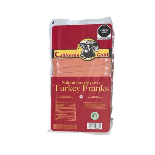 Salchicha de pavo California Gold (2.7 kg)