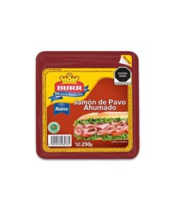 Jamón de pavo ahumado Burr (250 g)