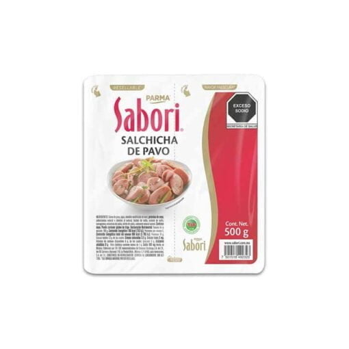 Salchicha de pavo Sabori