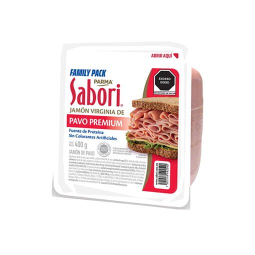 Jamón de pavo virginia premium Sabori