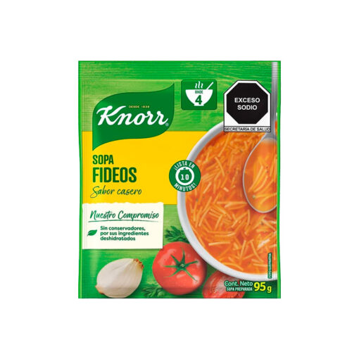 Sopa de fideos Knorr