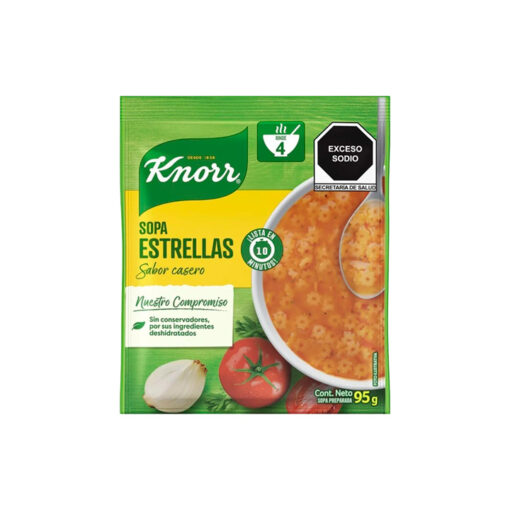 Sopa de estrellas Knorr