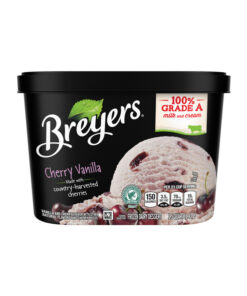 Nieve sabor cereza y vainilla Breyers