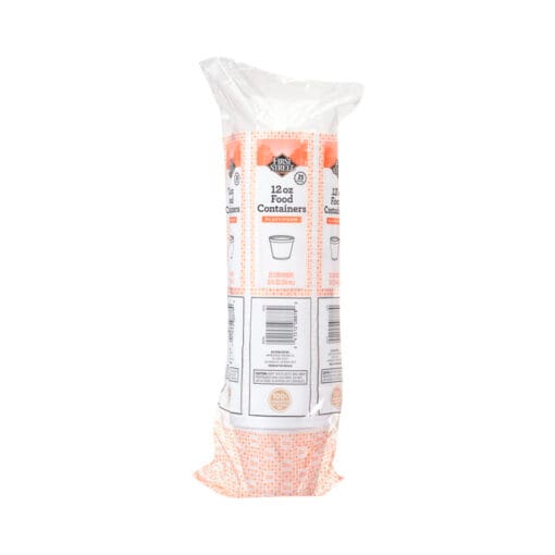 Contenedor de foam para comida First Street