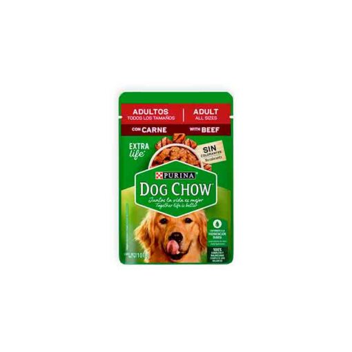 Pouch para perro adulto sabor carne Dog Chow
