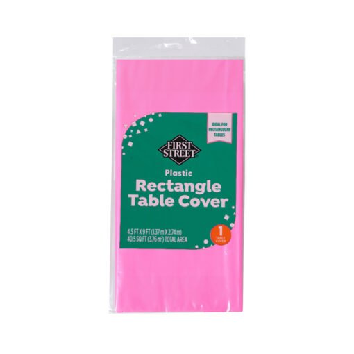 Mantel rectangular rosa First Street