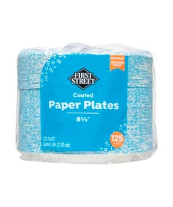 Plato de papel First Street