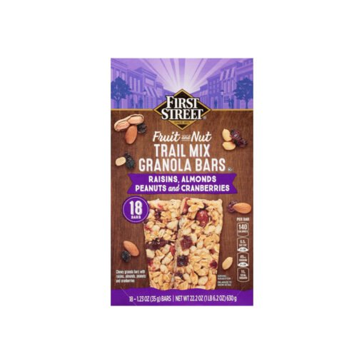 Barritas de granola de frutas y verduras First Street