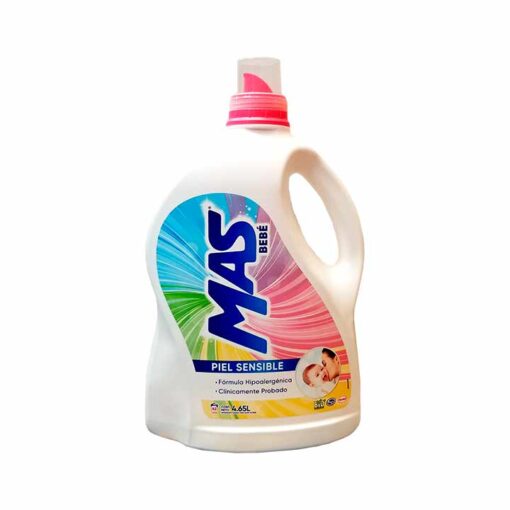 Detergente líquido piel sensible para bebé Mas