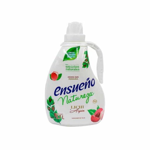 Suavizante de telas aroma natureza lichi + argán Ensueño