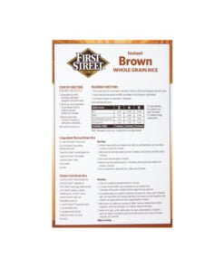 Alternative view of Arroz integral instantáneo First Street