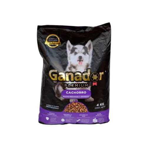 Alimento para perro cachorro Ganador Premium (4 kg)