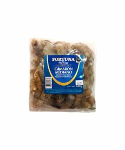 Camarón mediano congelado en bolsa Fortuna del Mar