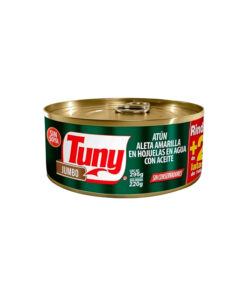 Atún aleta amarilla en aceite Tuny (295 g)