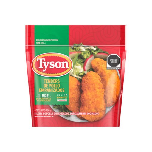 Tenders de pollo empanizados Tyson