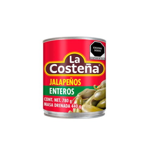 Chiles jalapeños enteros La Costeña