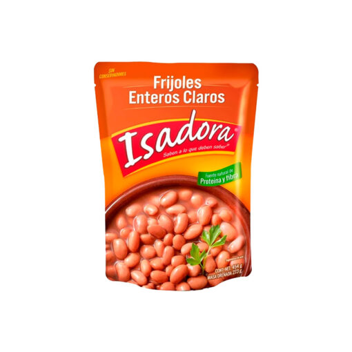 Frijoles enteros claros Isadora (454 g)
