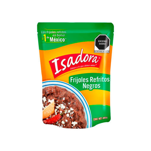 Frijoles refritos negros Isadora (400 g)