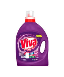 Detergente para ropa aroma fresca lavanda Viva (4.65 l)