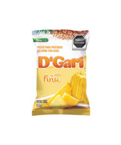 Polvo para preparar gelatina sabor piña D'Gari