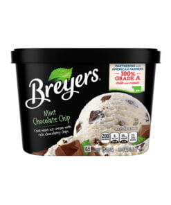 Nieve sabor chocolate con menta Breyers