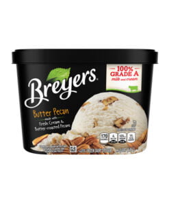 Nieve sabor mantequilla con nuez Breyers