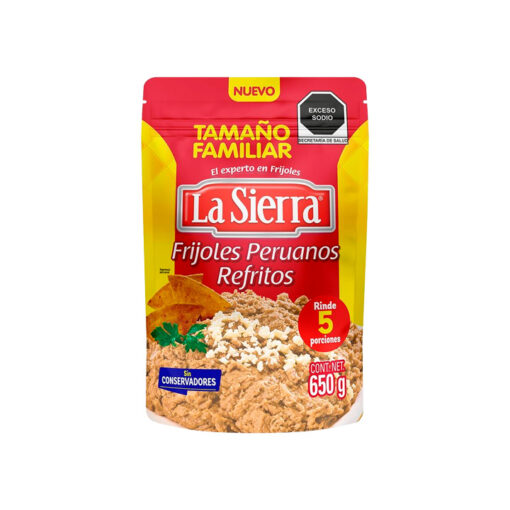 Frijoles peruanos refritos La Sierra