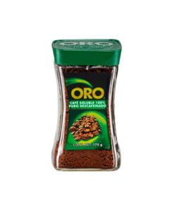 Café soluble descafeinado Oro