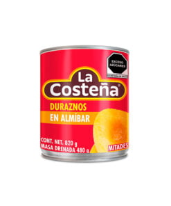 Durazno en mitades en almíbar La Costeña