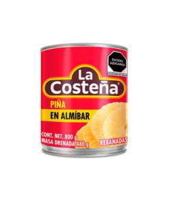 Piña en rebanadas en almíbar La Costeña