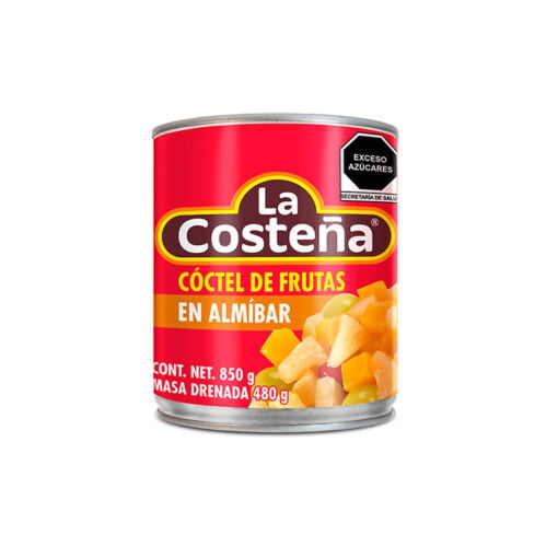 Cóctel de frutas en almíbar La Costeña