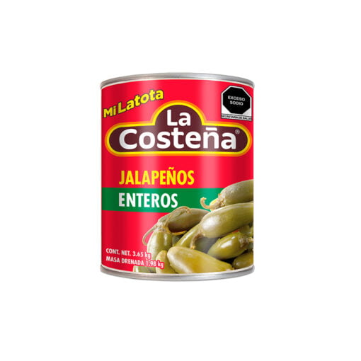 Jalapeños enteros La Costeña