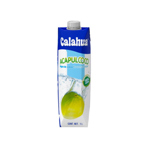 Agua de coco natural Acapulcoco Calahua
