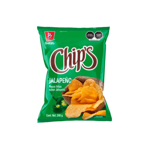 Papas sabor jalapeño Chip's Barcel