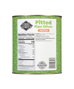 Alternative view of Aceituna negra mediana sin hueso First Street