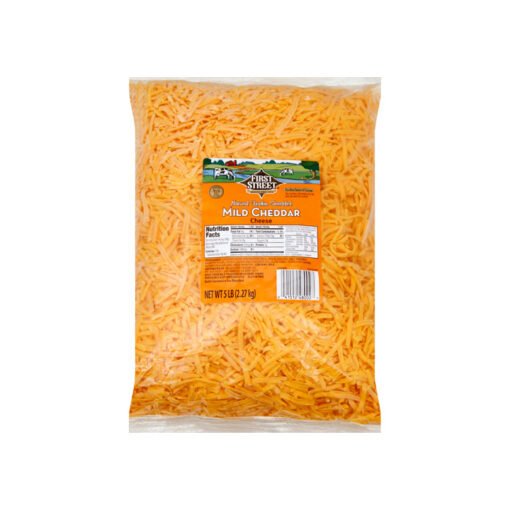 Queso cheddar mild rallado First Street