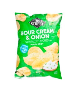 Papas sabor crema y cebolla First Street