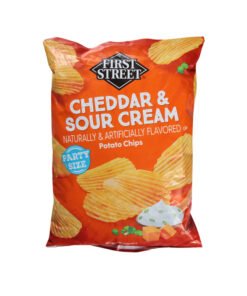 Papas sabor crema y cheddar First Street