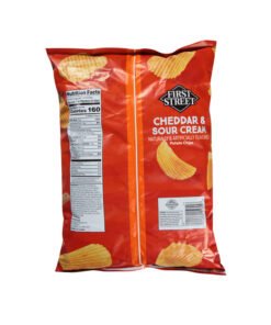 Alternative view of Papas sabor crema y cheddar First Street