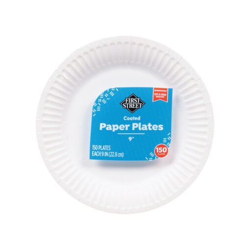 Platos de papel First Street