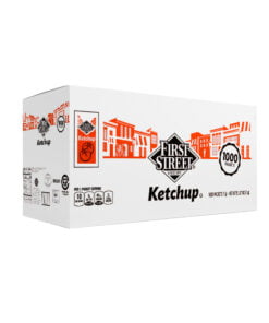 Salsa catsup en sobres First Street