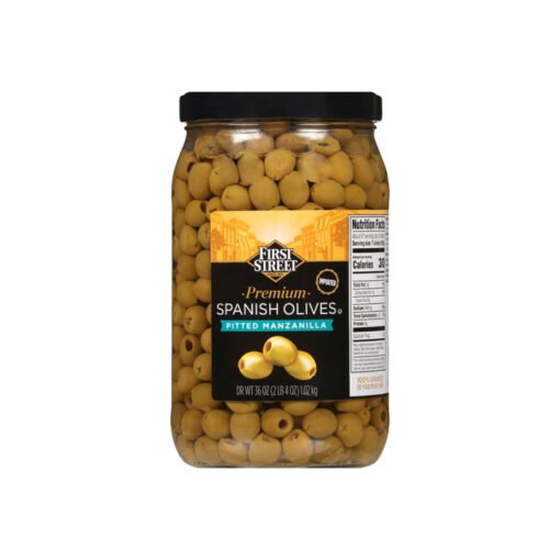 Aceituna premium verde sin hueso First Street