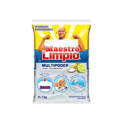 Detergente multiusos limón y bicarbonato Maestro Limpio