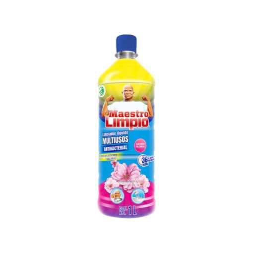 Limpiador multiusos líquido floral Maestro Limpio