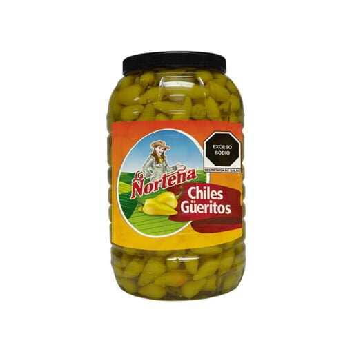 Chiles güeritos La Norteña