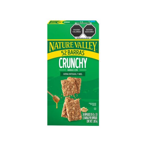 Barra con avena integral y miel Nature Valley