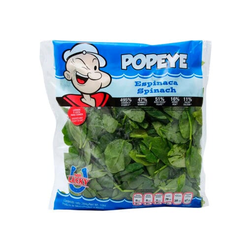 Espinaca Popeye Mr. Lucky